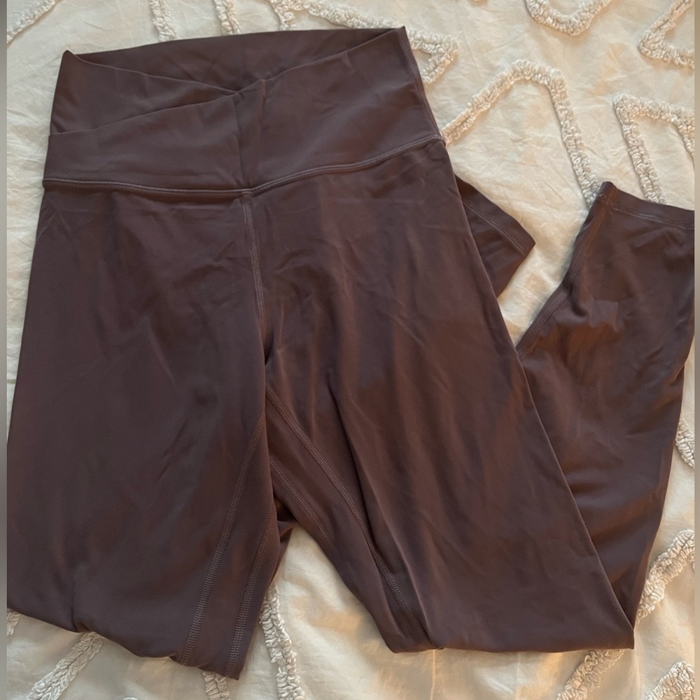 Dark purple glow mode leggings